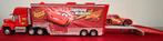 DISNEY CARS Mack avec Remorque & Lightning McQueen, Enlèvement ou Envoi, Comme neuf, Bus ou Camion