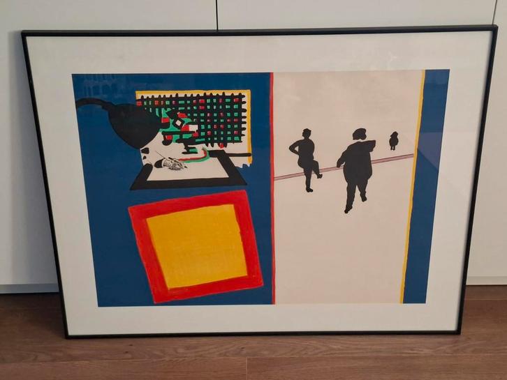 Roger Raveel - Genesis 14, Antiek en Kunst, Kunst | Litho's en Zeefdrukken, Ophalen