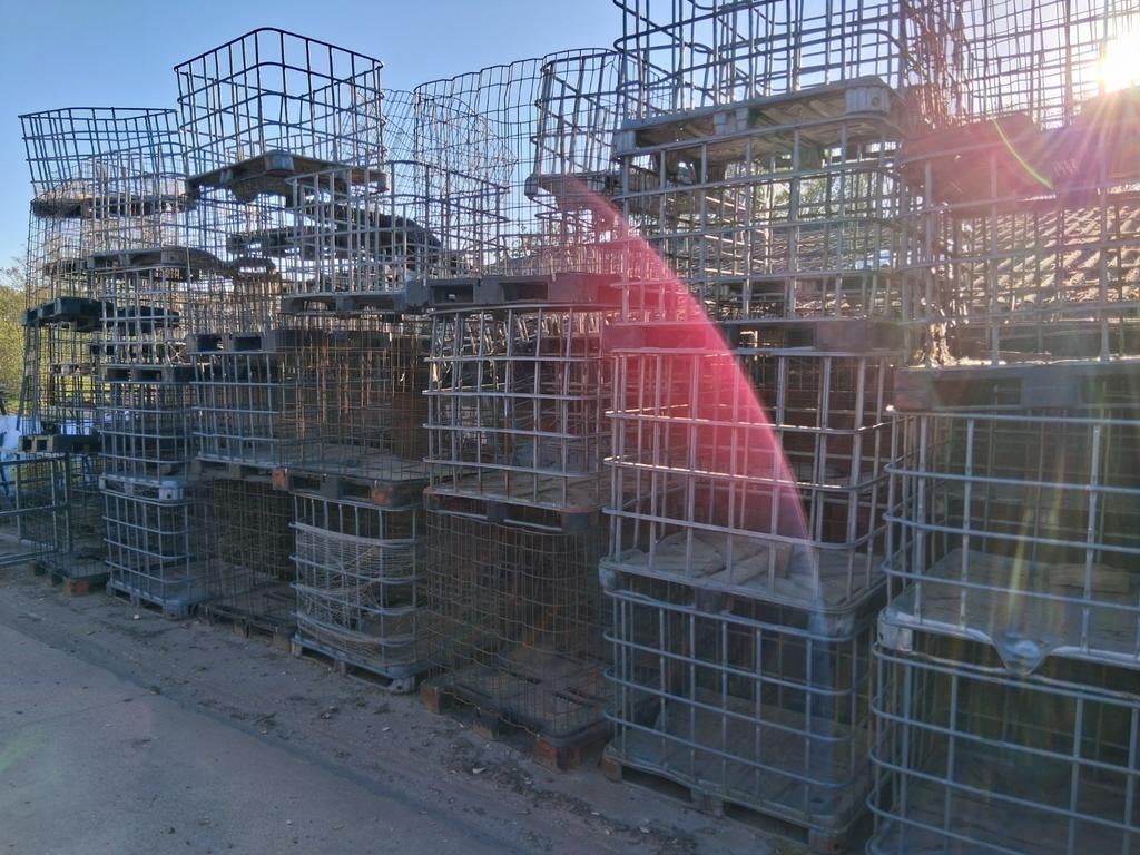 Lege ibc kisten, Doe-het-zelf en Bouw, Kratten en Dozen, Ophalen of Verzenden