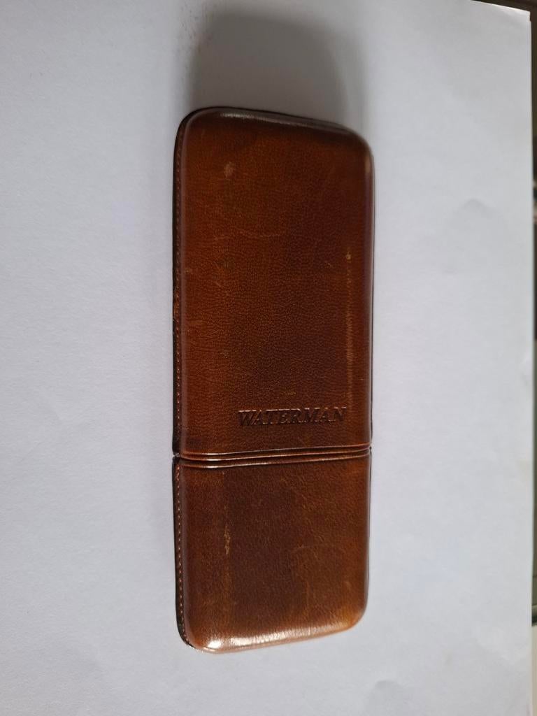 Vintage Waterman set van balpen, vulpotlood, rollerball pen, Ophalen, Blauw