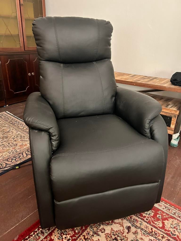 Elektrische relax 1-zit met sta-op-hulp Nieuw!, Enlèvement, 50 à 75 cm, Modern, Neuf