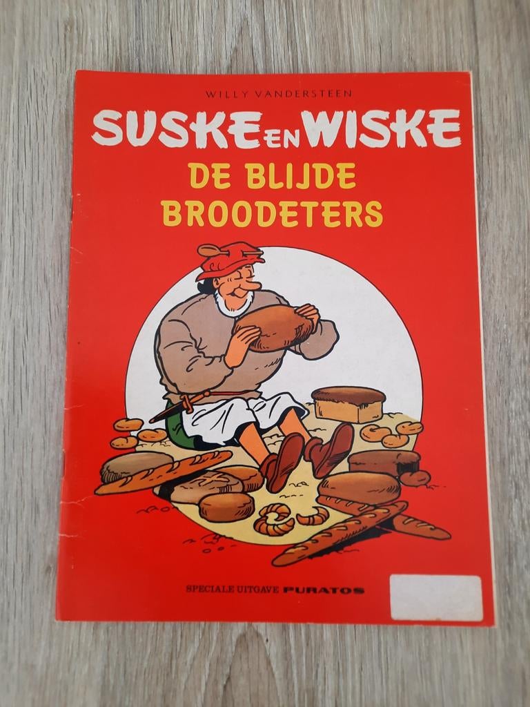 Suske en Wiske strip De Blijde Broodeters, Livres, BD, Enlèvement