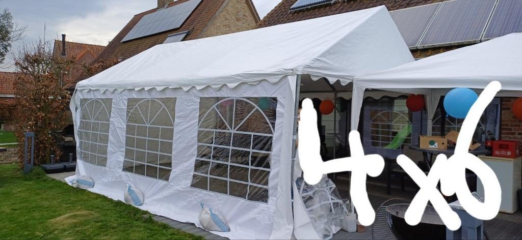 Partytent 4x6m, Tuin en Terras, Partytenten, Ophalen, Partytent