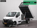 Renault Master 130PK Kipper met Kist Dubbellucht 3,5t Trekha, Auto's, Bestelwagens en Lichte vracht, Stof, Gebruikt, Euro 6, 4 cilinders