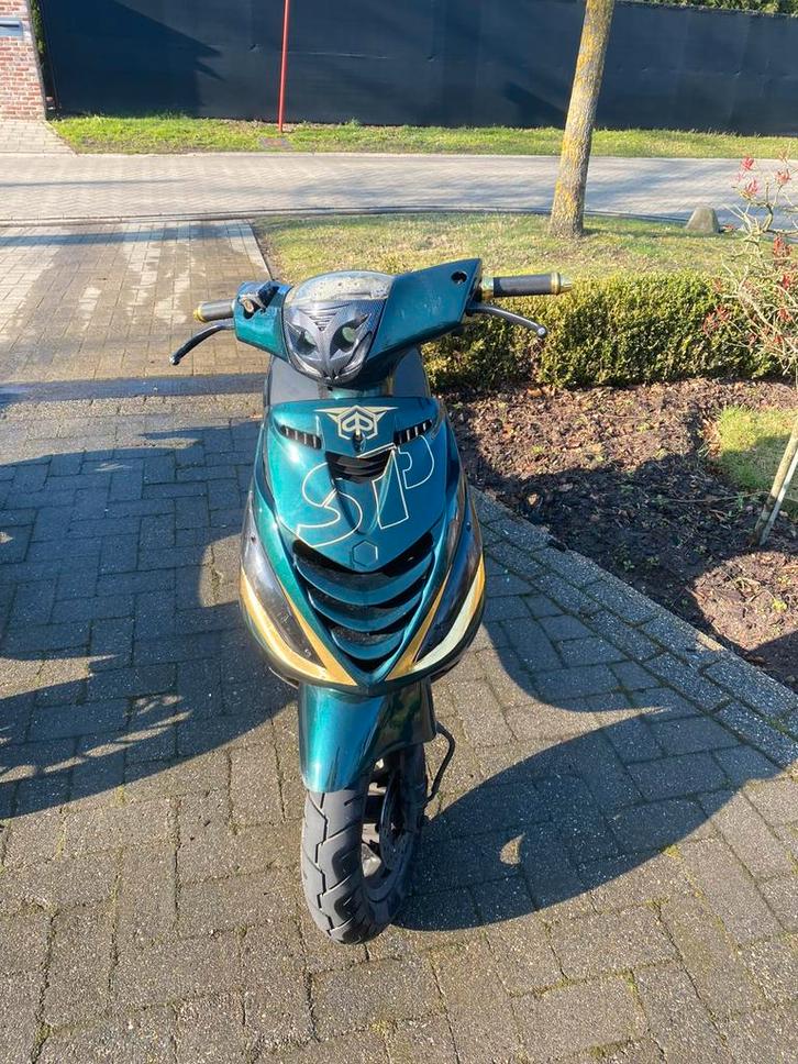 Piaggio zip 50cc 4t, Fietsen en Brommers, Scooters | Piaggio, Zo goed als nieuw, Zip, Klasse B (45 km/u), Benzine, Ophalen