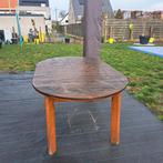 Tuintafel, Jardin & Terrasse, Tables de jardin, Enlèvement, Utilisé, Ovale, Bois de teck