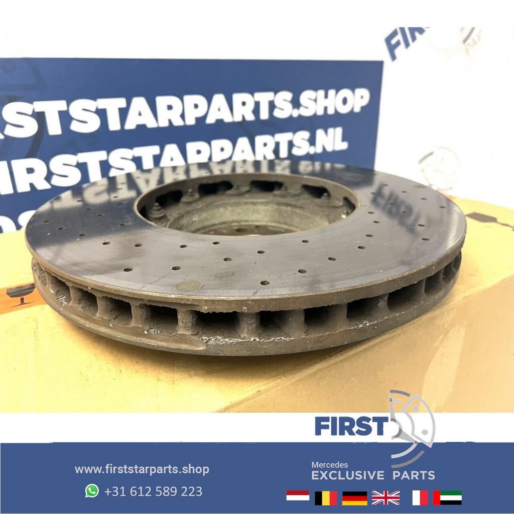 CARBON CERAMIC REM SCHIJF A2314211512 CARBON REMSCHIJF KERAM, Gebruikt, -, Ophalen of Verzenden, -