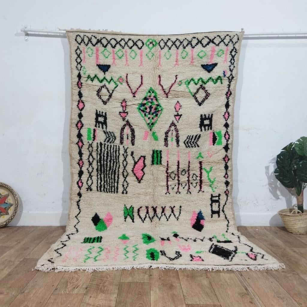 Tapis berbère marocain fait main – 260 x 150 cm, Envoi