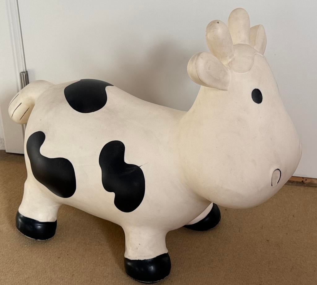 Springende koe, Kinderen en Baby's, Speelgoed | Buiten | Opblaasfiguren, Ophalen, Gebruikt