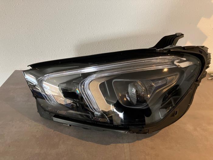 Koplamp links van een Mercedes GLE, Auto-onderdelen, Verlichting, Mercedes-Benz, Gebruikt, 3 maanden garantie, Ophalen of Verzenden