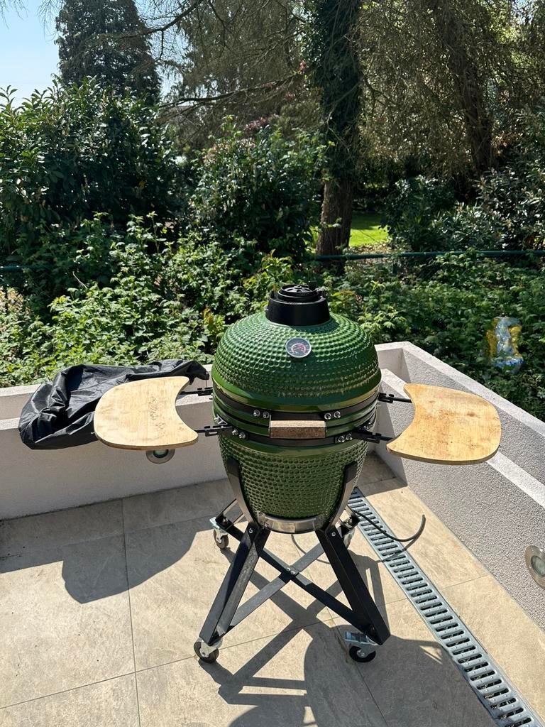 Kamado Perfecte staat 18 inch-Medium, Jardin & Terrasse, Barbecues au charbon de bois, Enlèvement