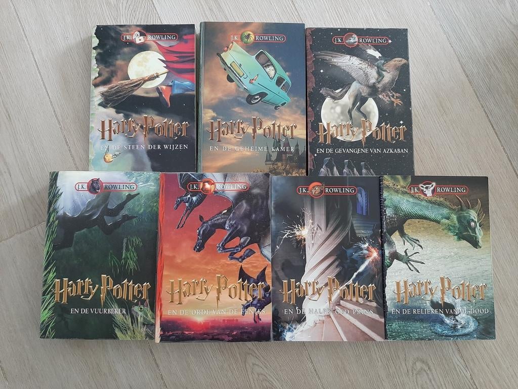 Complete Harry Potter boekenreeks (Nederlands) – 7 delen, Ophalen