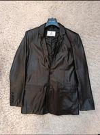 Veste en cuir noir Serge Pariente, Ophalen, Zwart
