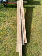 Metselprofielen hout 4 stuks, Doe-het-zelf en Bouw, Ophalen, Gebruikt