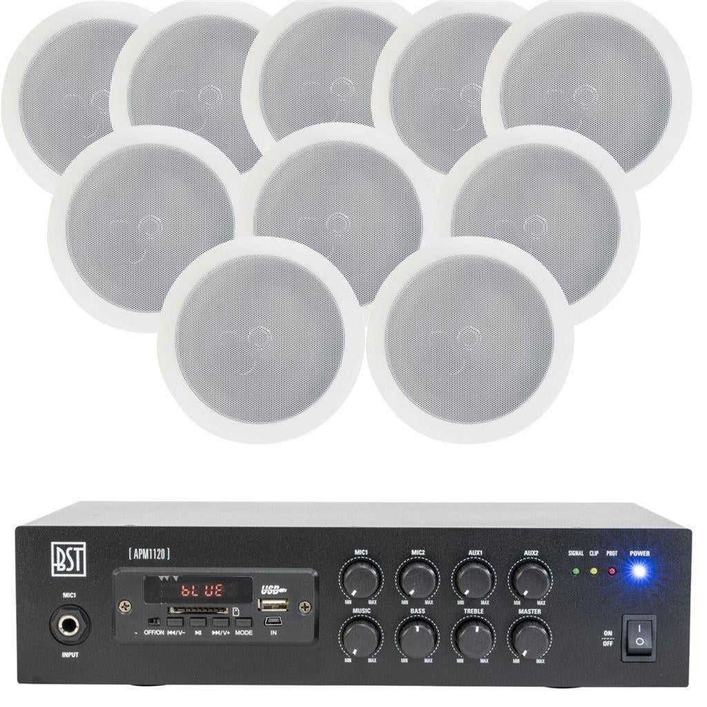 Winkel muziek set met 10 speaker Usb,Sd,Bluetooth,Fm 120 Wat, Ophalen of Verzenden, Nieuw, Speakers