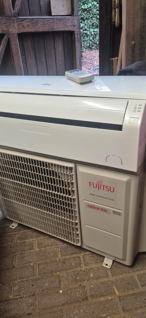 Fujitsu airconditioning 18000btu zo goed als nieuw, Elektronische apparatuur, Airco's, Verwarmen, Afstandsbediening, Ophalen