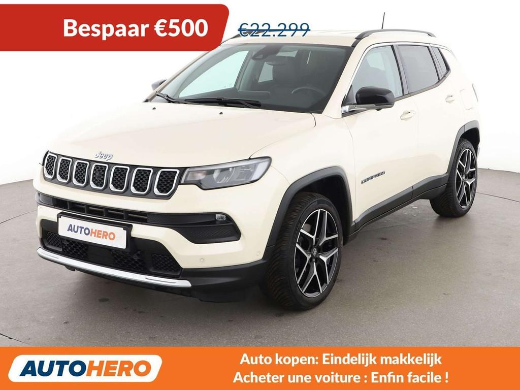 Jeep Compass 1.3 T4 4xe Plug-in Hybrid 80th Anniversary, Automaat, 1935 kg, Beige, 44 g/km