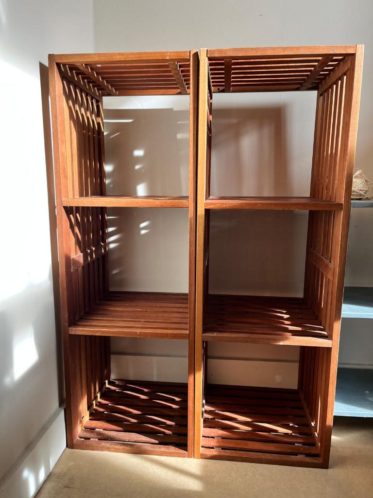 2 Etagères bois, Maison & Meubles, Accessoires pour la Maison | Étagères, Comme neuf, Enlèvement