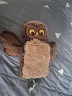 Uil knuffel handpop goede staat, Ophalen of Verzenden