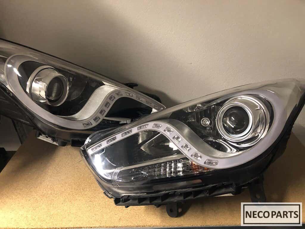 Hyundai i40 xenon led koplamp origineel conpleet links en re, Auto-onderdelen, Verlichting, Hyundai, Gebruikt, Ophalen of Verzenden