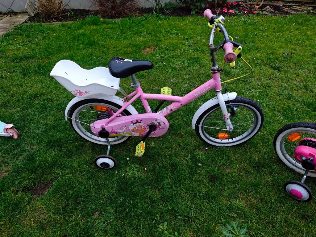 Kinder fietsen, Ophalen