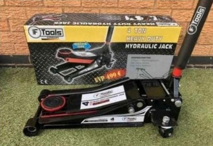 Professionele 4 ton autokrik krik garagekrik Nieuw, Auto diversen, Krikken, Garagekrik, Ophalen of Verzenden