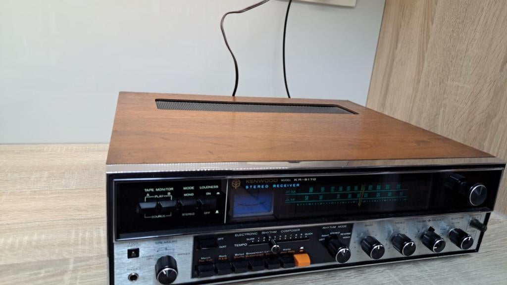 KENWOOD KR 5170 MET GITAARVERSTERKER, Ophalen of Verzenden, Stereo
