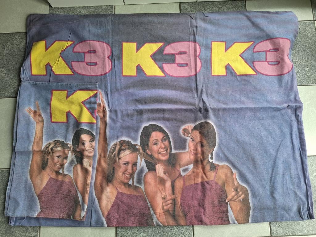 K3 dekbedovertrek, Ophalen, Zo goed als nieuw, Eenpersoons, Dekbedovertrek