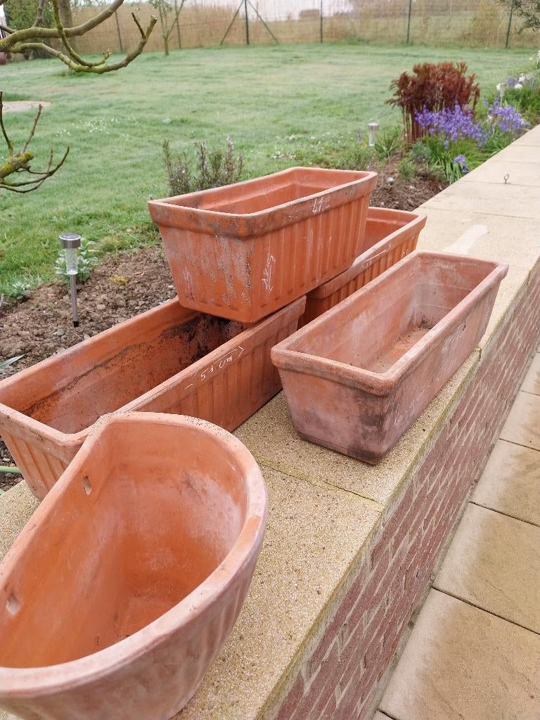 jardinières, Moins de 30 cm, Enlèvement, Utilisé, Rectangulaire