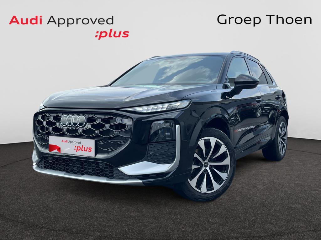 Audi Q3 SUV Q3 SUV 1.5 TFSI MHEV S line S tronic, Auto's, Automaat, Zwart, https://public.car-pass.be/vhr/4ff432d0-0612-4bca-8978-e94564360823