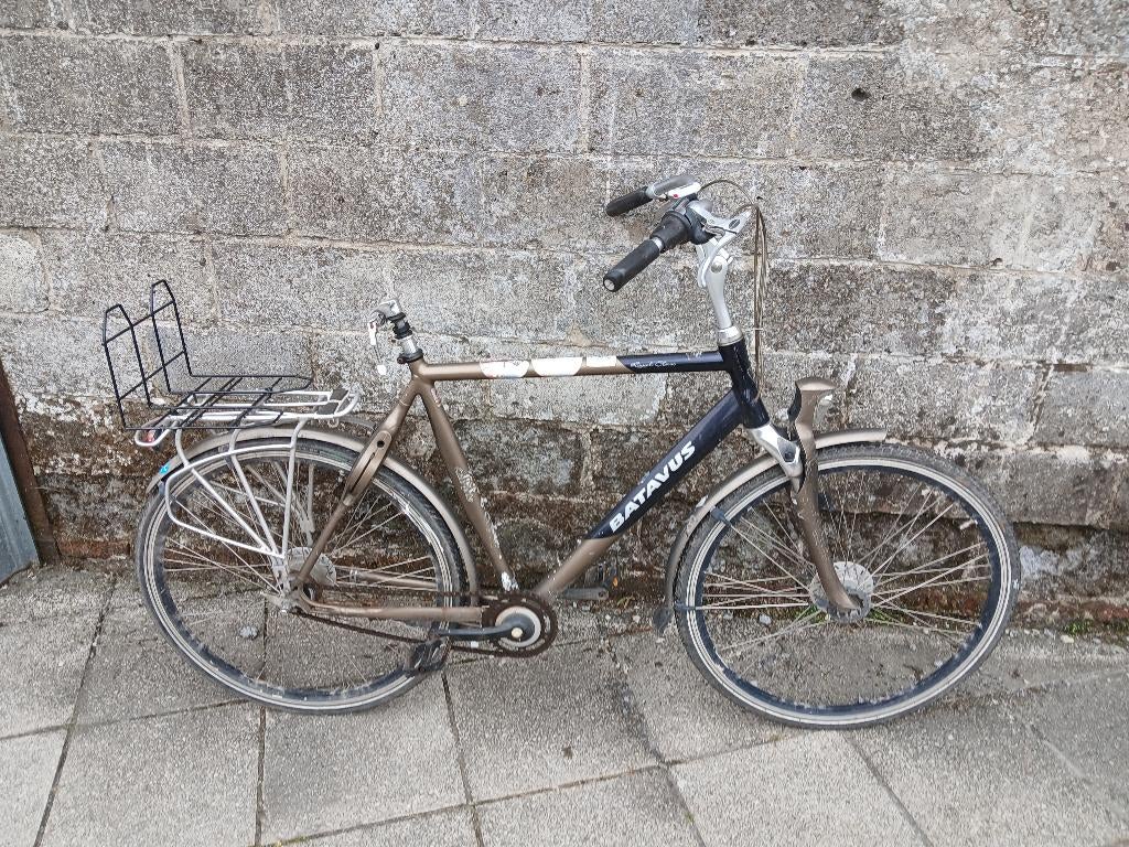 Herenfiets batavus, Fietsen en Brommers, Ophalen, Gebruikt, Batavus, Versnellingen