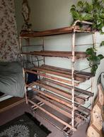 Vintage bakkersrek/ broodrek op wielen, Huis en Inrichting, Ophalen, Gebruikt