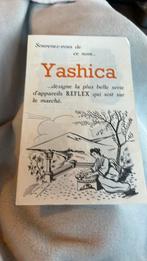 Publicitée yashica photo, Enlèvement ou Envoi, Comme neuf