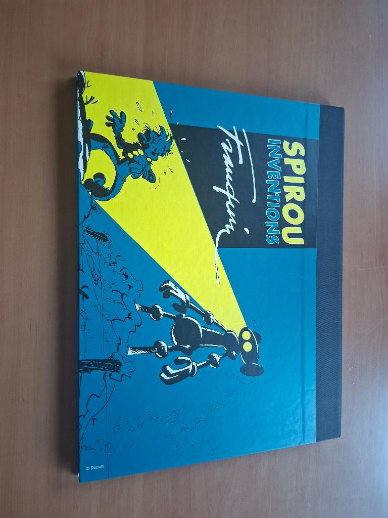 Portefolio  Spirou  " les inventions" par Franquin, Livres, Neuf, Enlèvement ou Envoi, Une BD, Franquin