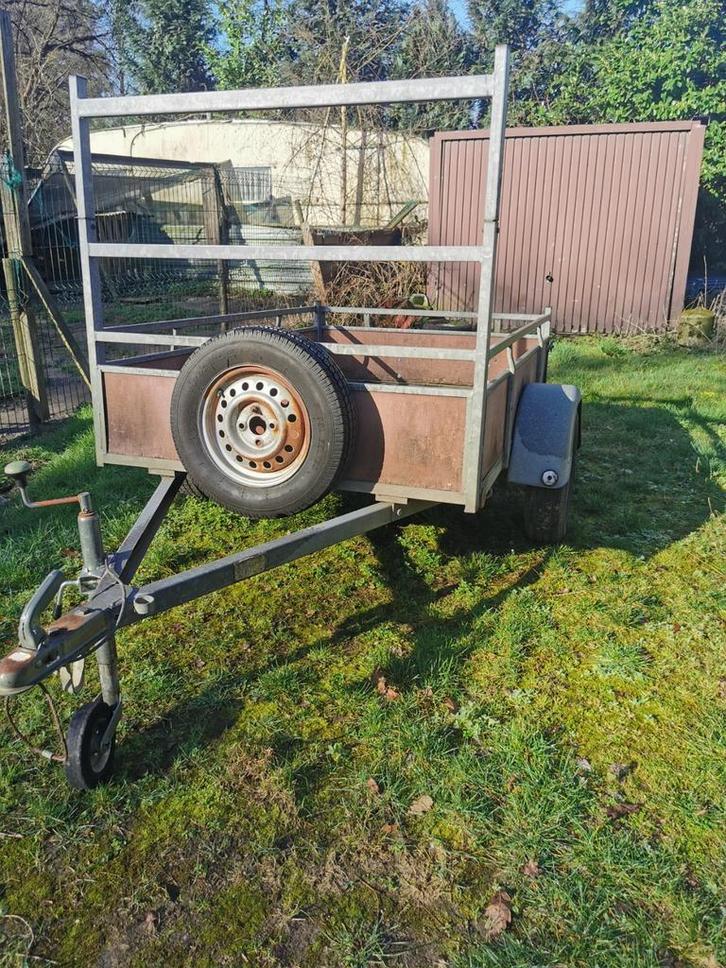 Aanhangwagen enkele as 750kg, Auto diversen, Aanhangers en Bagagewagens, Ophalen