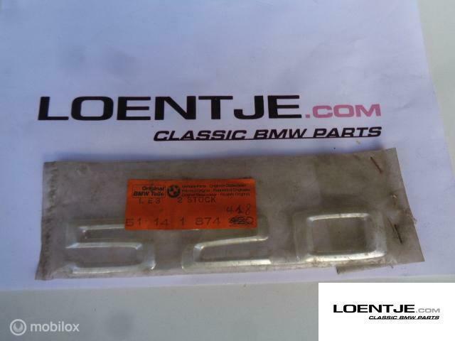 Nieuw embleem BMW E28 520, Auto-onderdelen, Klein materiaal, BMW, Gebruikt, Ophalen of Verzenden