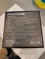 Mini PC - Minisforum AMD Ryzen 5 Radeon Graphics, Computers en Software, Desktop Pc's, Ophalen of Verzenden, Zo goed als nieuw