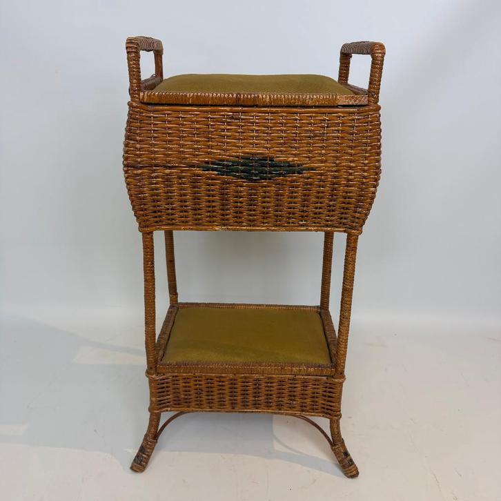 Panier à couture haut en osier, Hobby & Loisirs créatifs, Hobby & Loisirs Autre, Utilisé, Enlèvement ou Envoi