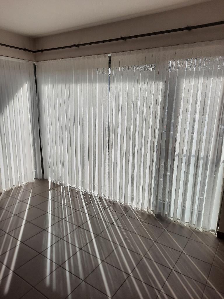 Glasgordijnen (verschillende maten), Huis en Inrichting, Stoffering | Gordijnen en Lamellen, Ophalen, 200 cm of meer, Wit, Zo goed als nieuw