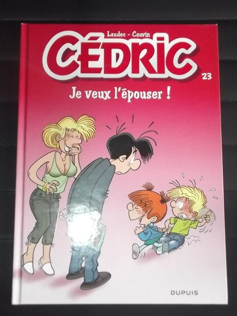Cédric - 23. Je veux l'épouser ! /EO 2009, Eén stripboek, Ophalen of Verzenden, Zo goed als nieuw, Laudec & Cauvin