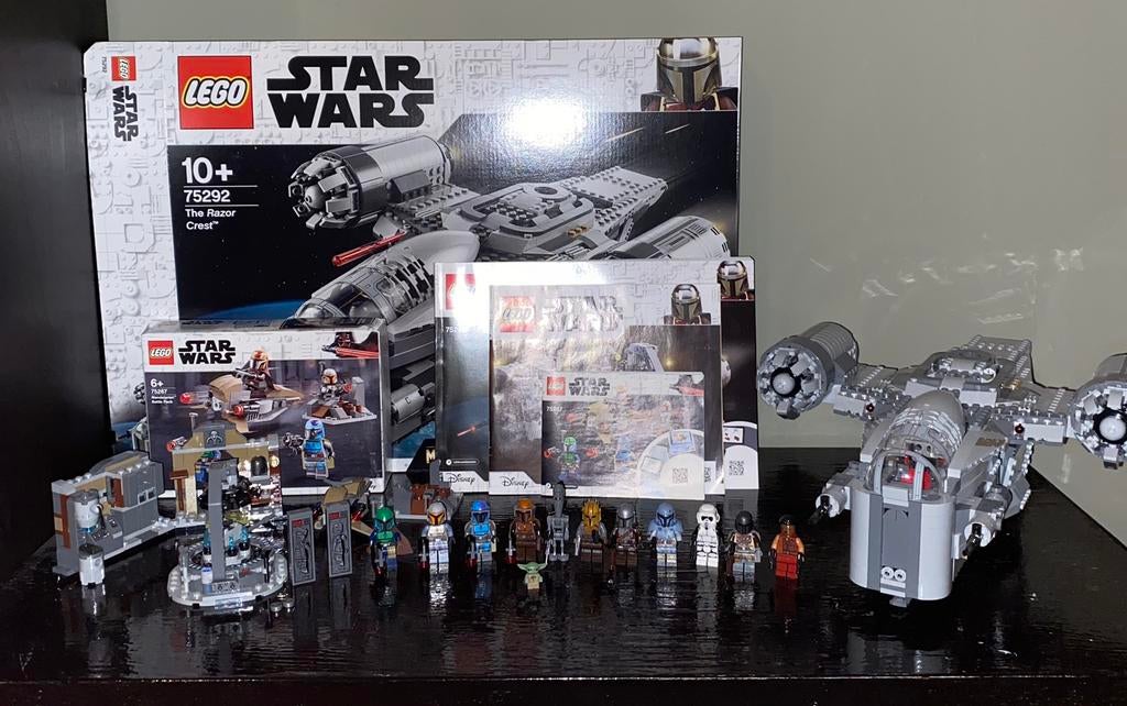 3 set Lego Star Wars Mandalorian (complet), Enfants & Bébés, Jouets | Duplo & Lego, Comme neuf, Lego, Ensemble complet, Complet