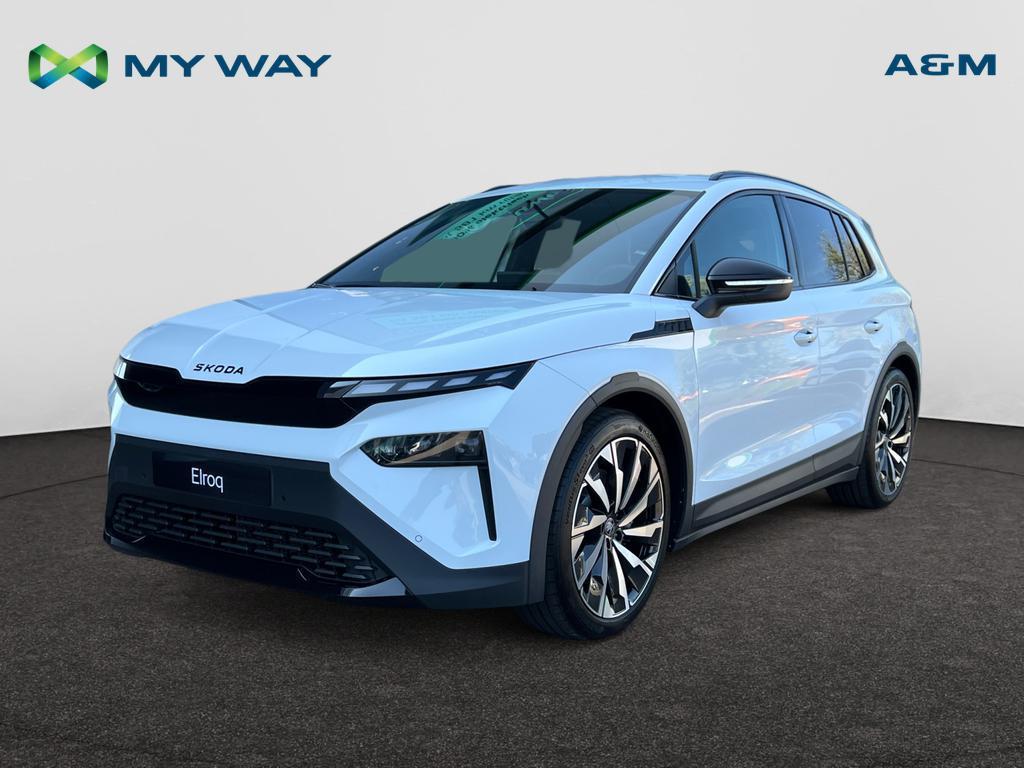 Skoda Elroq Elroq 82 kWh Sportline 85, Automaat, Wit, Elektrisch, SUV of Terreinwagen