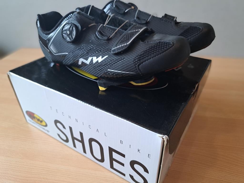 Northwave Sonic 2 Plus wegwielren schoenen -Zwart -maat40, Ophalen of Verzenden, Zo goed als nieuw, Schoenen