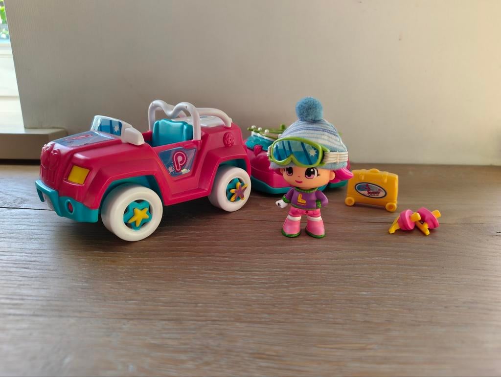 Pinypon auto met aanhangwagen, Ophalen of Verzenden, Zo goed als nieuw