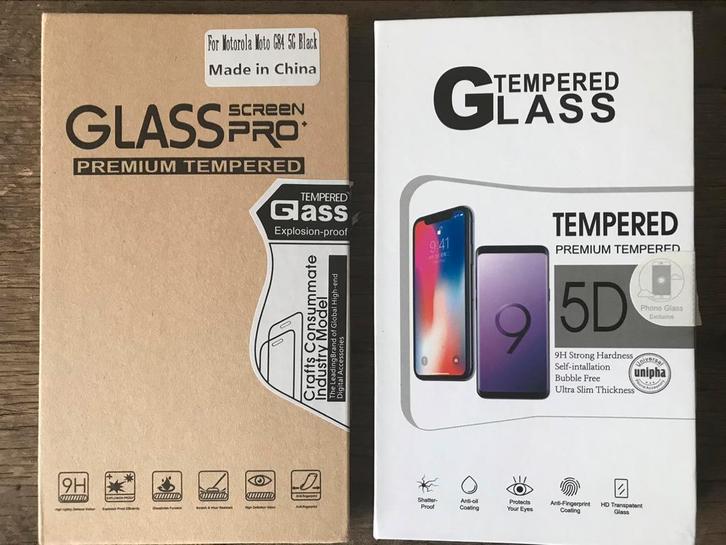 Screen protector tempered glass voor gsm, Télécoms, Téléphonie mobile | Accessoires & Pièces, Neuf, Motorola, Enlèvement