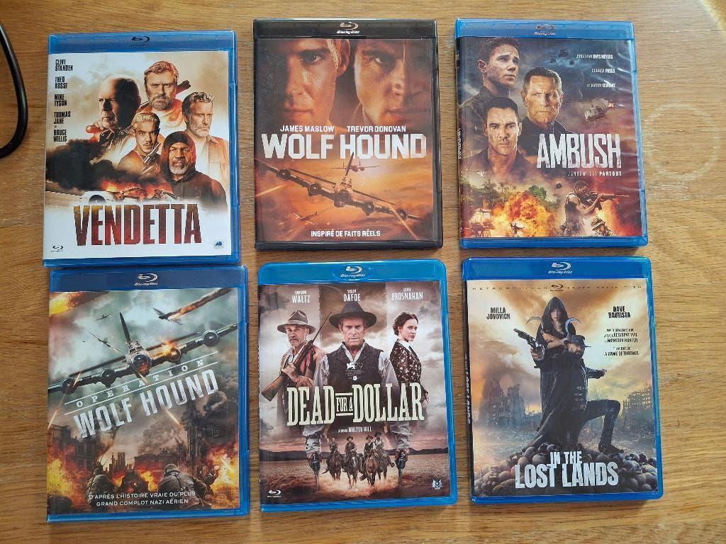 Lot de 6 Blu-ray, CD & DVD, Blu-ray, Enlèvement ou Envoi, Comme neuf, Action