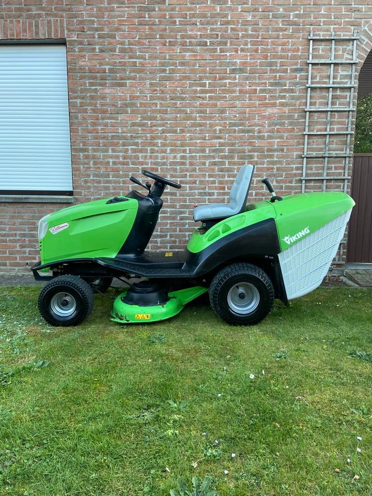 Viking MT 5097 Zitmaaier, Jardin & Terrasse, Tondeuses autoportées, Comme neuf, Bac de ramassage, Enlèvement