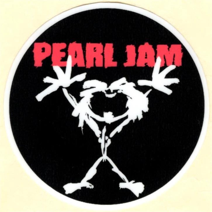 Pearl Jam sticker #13, Verzamelen, Muziek, Artiesten en Beroemdheden, Nieuw, Verzenden