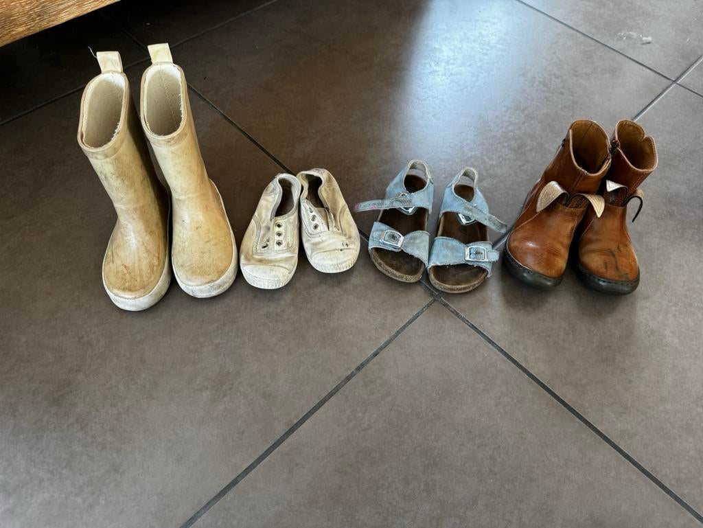 Laarzen maat 24 - cienta & sandalen maat 25 - botten maat 26, Ophalen of Verzenden, Gebruikt, Meisje, Schoentjes