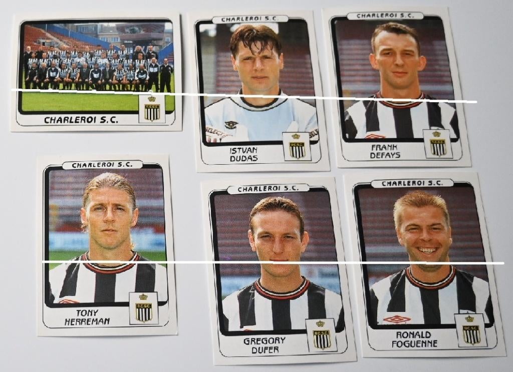 Autocollants Panini/Football 2002/Charleroi S.C./12, Envoi, Comme neuf, Affiche, Image ou Autocollant